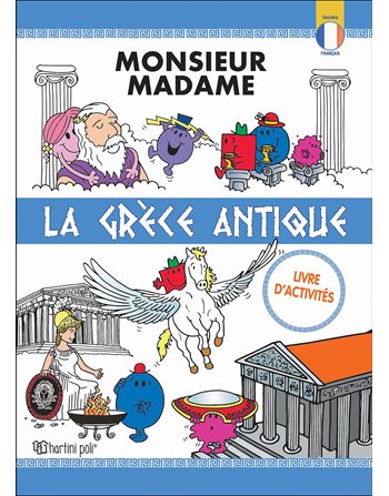 MR. MEN IN ANCIENT GREECE - ACTIVITY BOOK - FRENCH  Activity Books