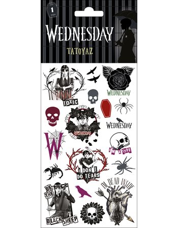 ΤΑΤΟΥΑΖ - WEDNESDAY 1  Αυτοκόλλητα