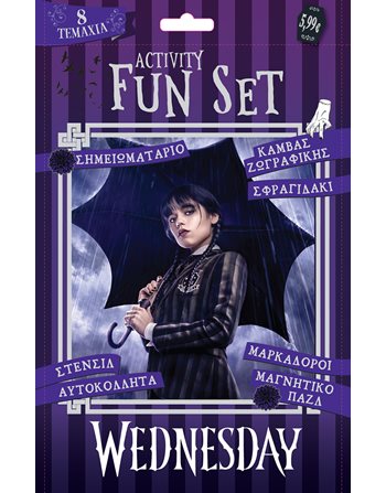 WEDNESDAY ACTIVITY FUN SET  Activity Books