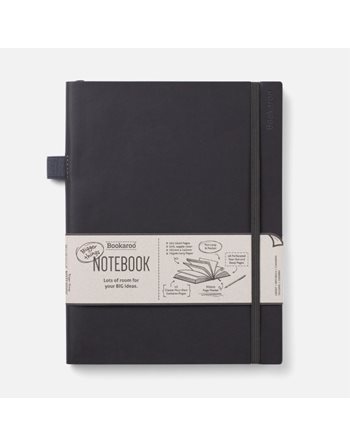 ΣΗΜΕΙΩΜΑΤΑΡΙΟ IF BOOKAROO BIGGER 53621 BLACK  Σημειωματάρια