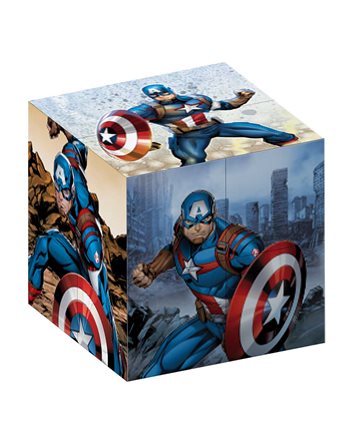 ΚΥΒΟΣ ΠΑΖΛ INFINITY CAPTAIN AMERICA  Παιδικά Παζλ