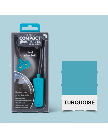 BOOK LIGHT IF REALLY COMPACT 39705 TURQUOISE  Book Lights