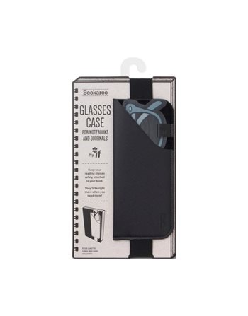 BOOK GLASSES CASE IF BOOKAROO CASE 41201 BLACK  Brillenetuis