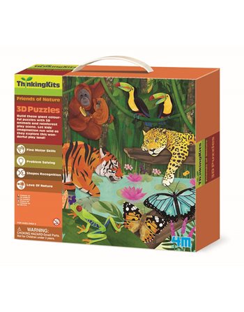 3D ΠΑΖΛ ΔΑΠΕΔΟΥ - ΤΡΟΠΙΚΟ ΔΑΣΟΣ  3D Παζλ