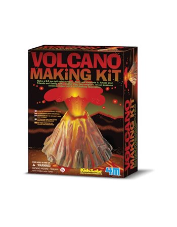 KIDZLABS VOLCANO MAKING KIT  Construction Games