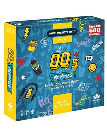 ΠΟΙΟΣ ΠΟΥ ΠΟΤΕ ΓΙΑΤΙ PARTY EDITION 00S MEMORIES  Card Games