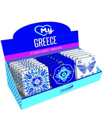 MIRRORS GREECE SET OF 3 DESIGNS  Αναμνηστικά Δώρα