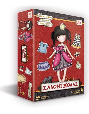 BOARD GAME SANTORO GORJUSS - MAGNETIC DRESS UP  Magnetspiele