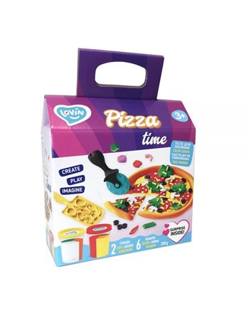 LOVIN MODELING SET WITH PLAY DOUGH PIZZA TIME  Knete