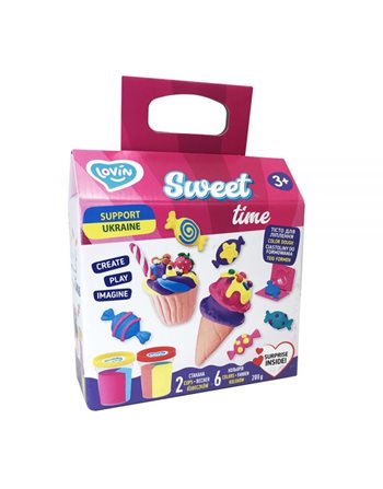 LOVIN MODELING SET WITH PLAY DOUGH SWEET TIME  Knete