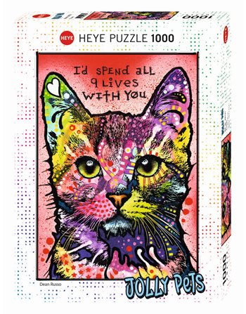 ΠΑΖΛ JOLLY PETS - ΓΑΤΑ 1000 τμχ.  Παζλ Ενηλίκων