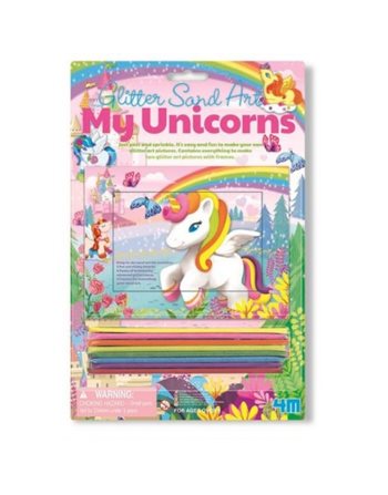 UNICORN GLITTER SAND ART  Construction Games