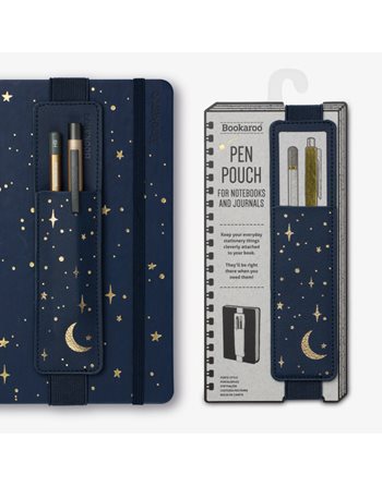 PEN HOLDER FOR BOOK IF BOOKAROO POUCH MOON&STARS 48405  Pen Cases