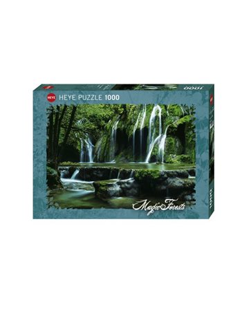 ΠΑΖΛ MAGIC FORESTS - ΜΙΚΡΟΙ ΚΑΤΑΡΡΑΚΤΕΣ 1000 τμχ.  Erwachsenenpuzzles