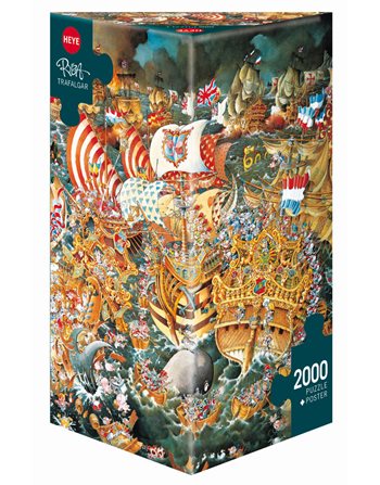 ΠΑΖΛ RYBA - ΝΑΥΜΑΧΙΑ ΤΡΑΦΑΛΓΚΑΡ 2000 τμχ.  Erwachsenenpuzzles