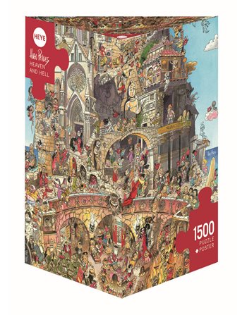 ΠΑΖΛ PRADES - ΚΟΛΑΣΗ & ΠΑΡΑΔΕΙΣΟΣ 1500 τμχ.  Erwachsenenpuzzles