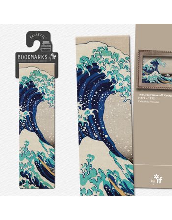 ΣΕΛΙΔΟΔΕΙΚΤΗΣ IF CLASSICS MAGNETIC 15107 THE GREAT WAVE  Σελιδοδείκτες