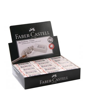ERASER AWF 188730 7086-30 VINYL WHITE  Radierer