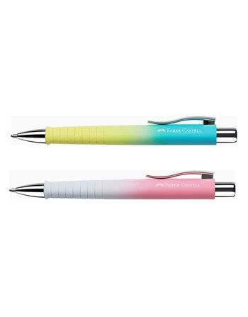 ΣΤΥΛΟ AWF 241109 POLY BALL SUMMER BLUE-YELLOW  Στυλό