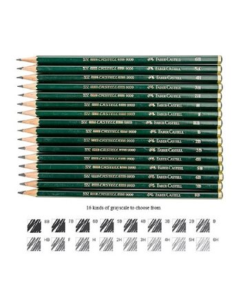 GRAPHITE PENCIL AWF 9000 - 6H 119016  Bleistifte