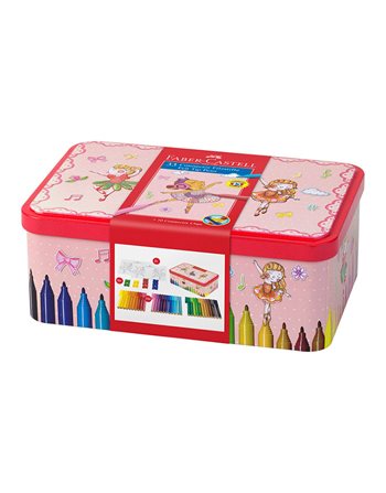 CONNECTOR FELT-TIP PEN SET AWF 155534 BALLERINA 33pcs  Malkreiden / Marker