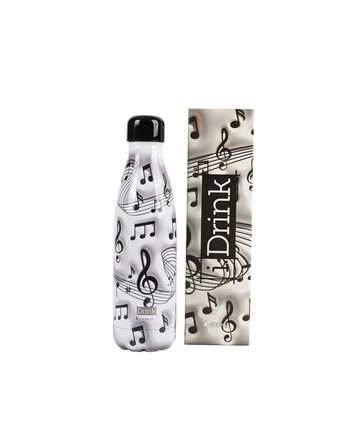 INSULATED FLASK i DRINK ID0457 THERM BOTTLE 500ml 3D MUSIC  Insulated Flasks