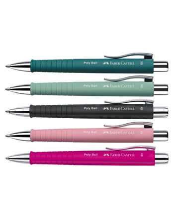 PEN AWF 241153 POLY BALL XB BLACK  Kugelschreiber