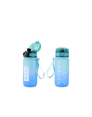 INSULATED FLASK i DRINK ID2126 TRITAN 500ml LIGHT BLUE-BLUE  Plastic Flasks