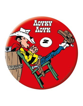 ROUND MAGNET - LUCKY LUKE 4  Magnets