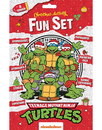 CHRISTMAS ACTIVITY FUN SET - NINJA TURTLES  Aktivitäten - Basteln