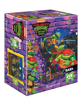 PUZZLE NINJA TURTLES  Kinderpuzzles