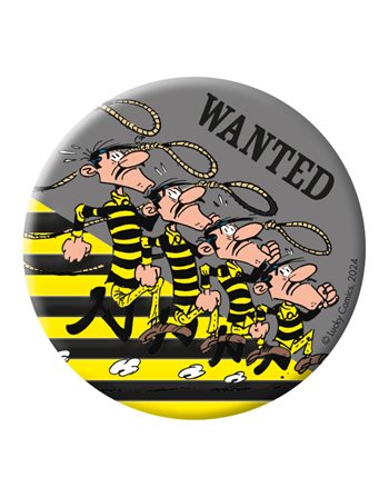 ROUND MAGNET - LUCKY LUKE 6  Magnets