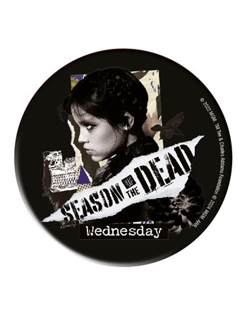 ROUND MAGNET - WEDNESDAY 6  Magnets