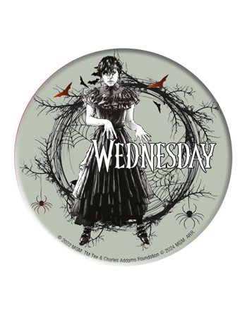 ROUND MAGNET - WEDNESDAY 7  Magnets