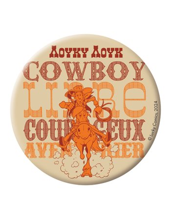ROUND MAGNET - LUCKY LUKE 2  Magnete