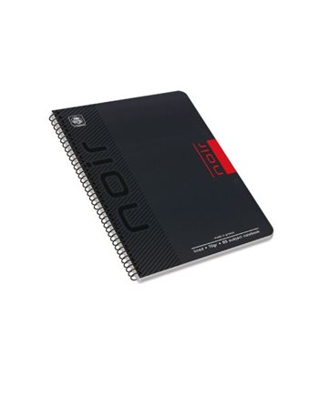 ΤΕΤΡΑΔΙΟ ΣΠΙΡΑΛ NOIR Β5 2 ΘΕΜΑΤΩΝ (4552-24)  Spiral Notebooks