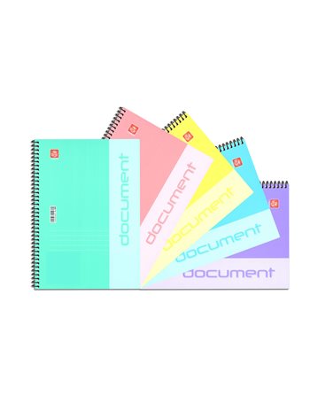ΤΕΤΡΑΔΙΟ ΣΠΙΡΑΛ DOCUMENT Α4 3 ΘΕΜΑΤΩΝ (4543-16)  Spiral Notebooks
