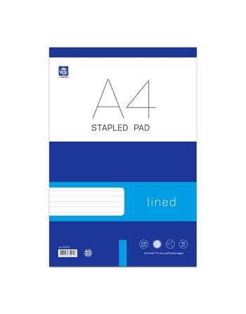 ΜΠΛΟΚ STAPLED PAD ΡΙΓΕ A4 ΠΕΡΦΟΡΕ 50φ (621Α)  Μπλοκ Γραφής