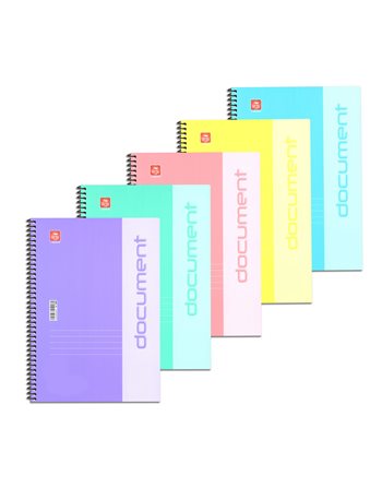 ΤΕΤΡΑΔΙΟ ΣΠΙΡΑΛ DOCUMENT Α4 2 ΘΕΜΑΤΩΝ (4542-16)  Spiral Notebooks