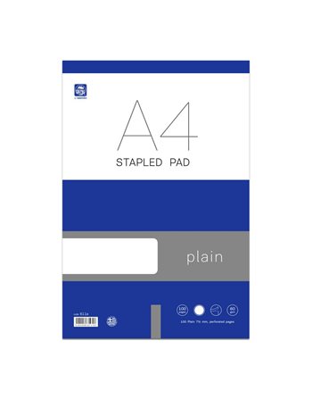 ΜΠΛΟΚ STAPLED PAD ΛΕΥΚΟ A4 ΠΕΡΦΟΡΕ 50φ (611Α)  Μπλοκ Γραφής