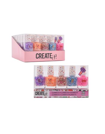 CREATE IT! NAIL POLISH CONFETTI  Παιδικά Καλλυντικά