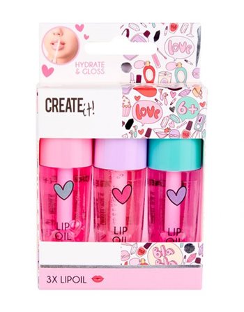 CREATE IT! LIP OIL SET  Kinderkosmetik