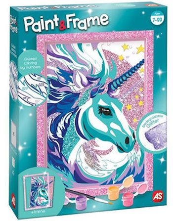 AS PAINT & FRAME FAIRYTALE UNICORN  Ζωγραφική