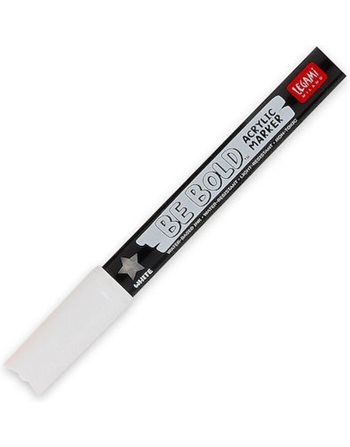 LEGAMI ACRYLIC MARKER BE BOLD - WHITE  Schreibmarker