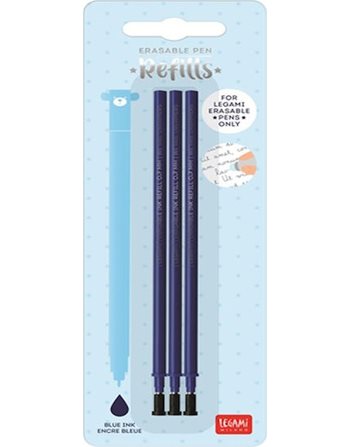 LEGAMI ERASABLE PEN REFILLS - BLUE  Στυλό