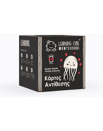 LEARNING CUBE MONTESSORI: CONTRAST CARDS 6M+  Educational Toys