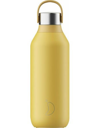 CHILLY'S THERMOS BOTTLE S2 POLLEN YELLOW 500ml  Thermosflaschen