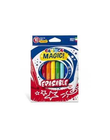 MARKERS CARIOCA ERASABLE/10 9+1 43182  Painting Markers
