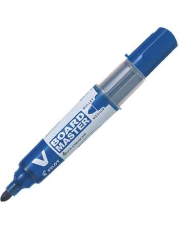PILOT BG V-BOARD WHITEBORAD MARKER MEDIUM BLUE  Writing Markers