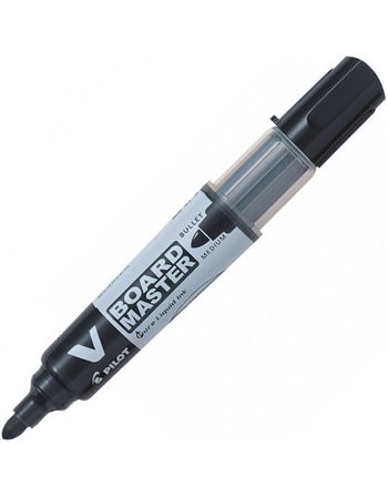 PILOT BG V-BOARD WHITEBORAD MARKER MEDIUM BLACK  Writing Markers